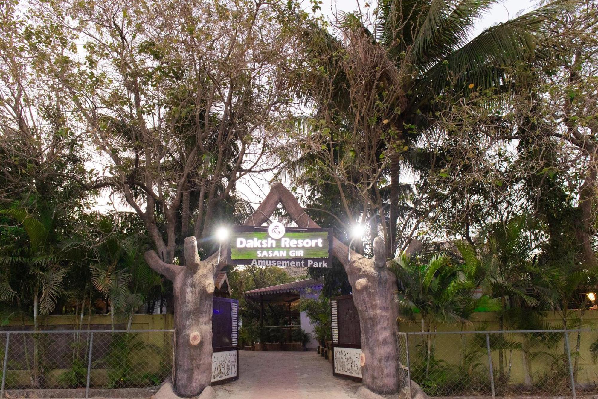 Daksh Resort And Amusement Park Sasan Gir Exterior foto